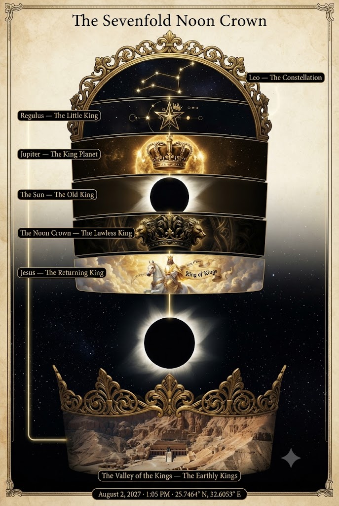 Diagram: The Sevenfold Noon Crown