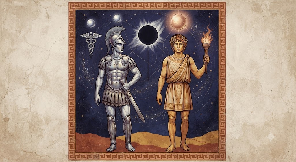 Mercury and Venus on Castor and Pollux — the Heralds on the Twins